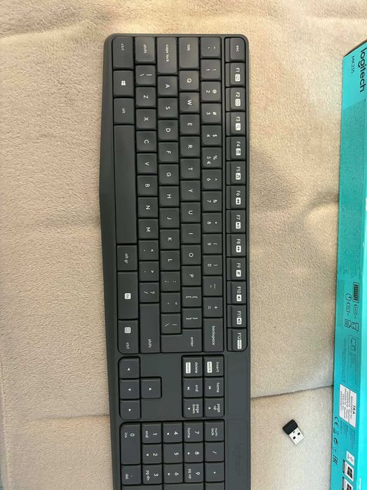 Kit tastatura si mouse wireless logitech MK235