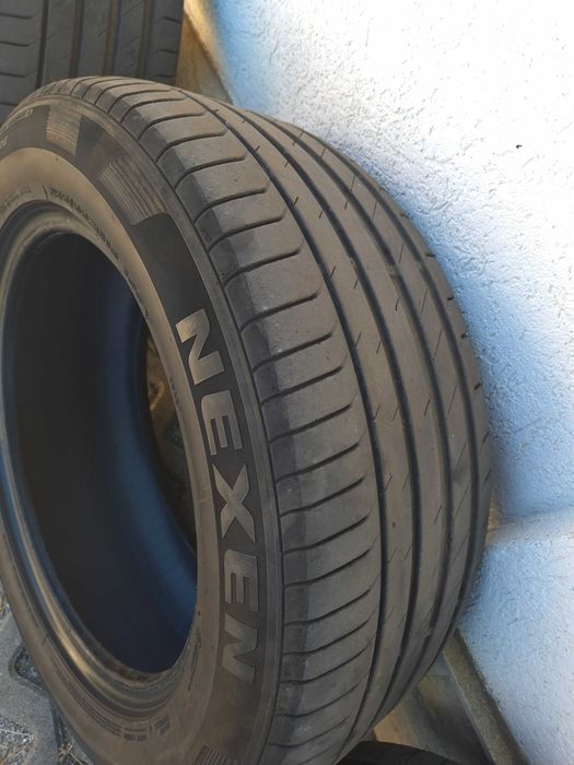 Гуми NEXEN 255/55/18,летни.Гумите са карани на VW Туарег.DOT 23 г.