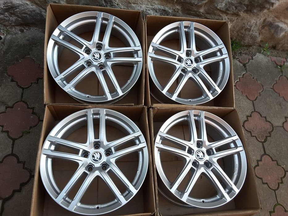 jante aliaj 18; 5x112;  Skoda Kodiaq,Karoq, Superb, Octavia Scout