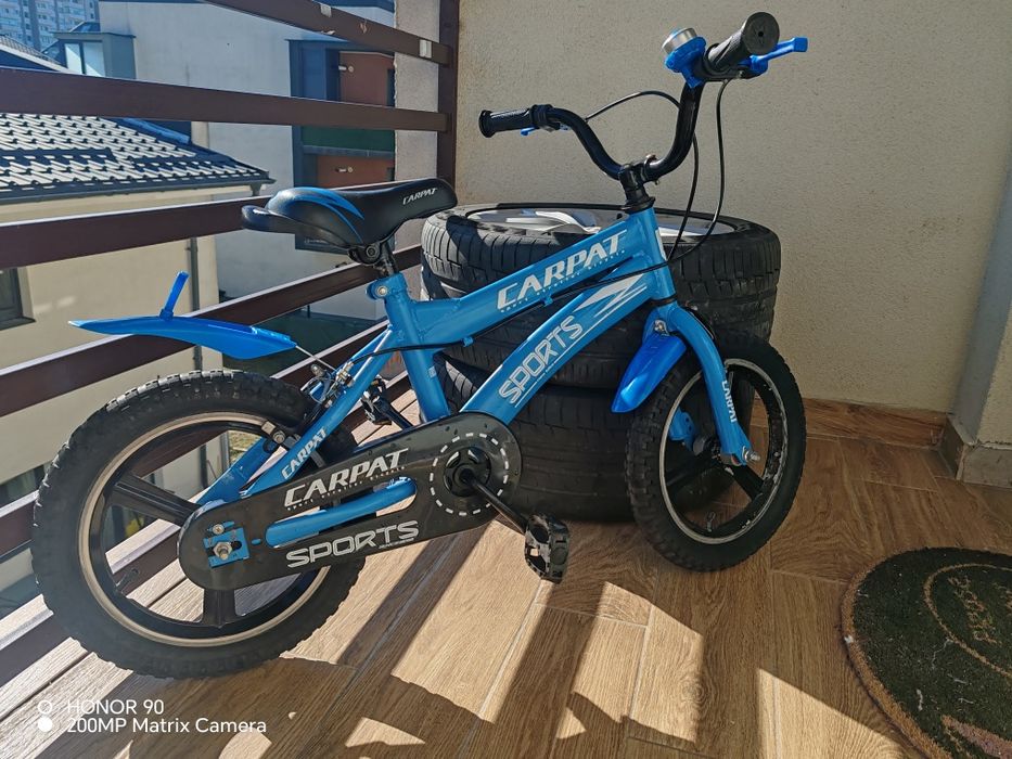 Bicicleta Carpat 14 inch+casca