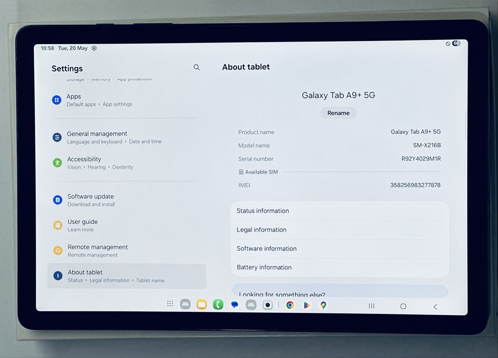 Samsung Galaxy Tab A9+ 5G