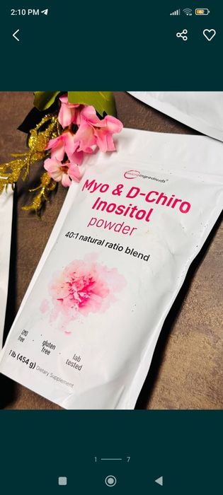 Myo d chiro inositol,454 gr, inositol,Мио д чиро инозитол,poroshokli
