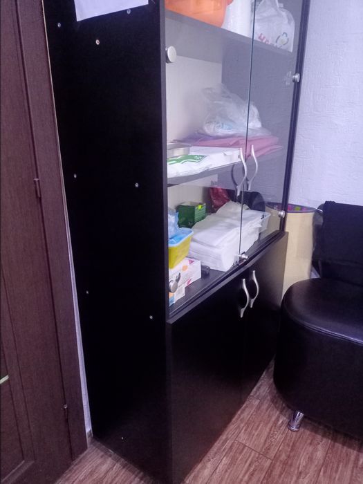 Продам черный стеллаж