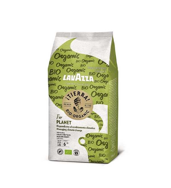 Лаваца Планет Био 1 кг био кафе на зърна Lavazza Tierra for Planet Bio