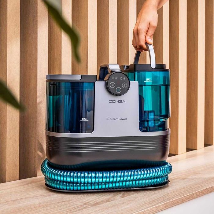 2 в 1 перяща прахосмукачка с пара и приставка за миене на прозорци Cecotec Conga 7000 Carpet&Spot Clean Steam