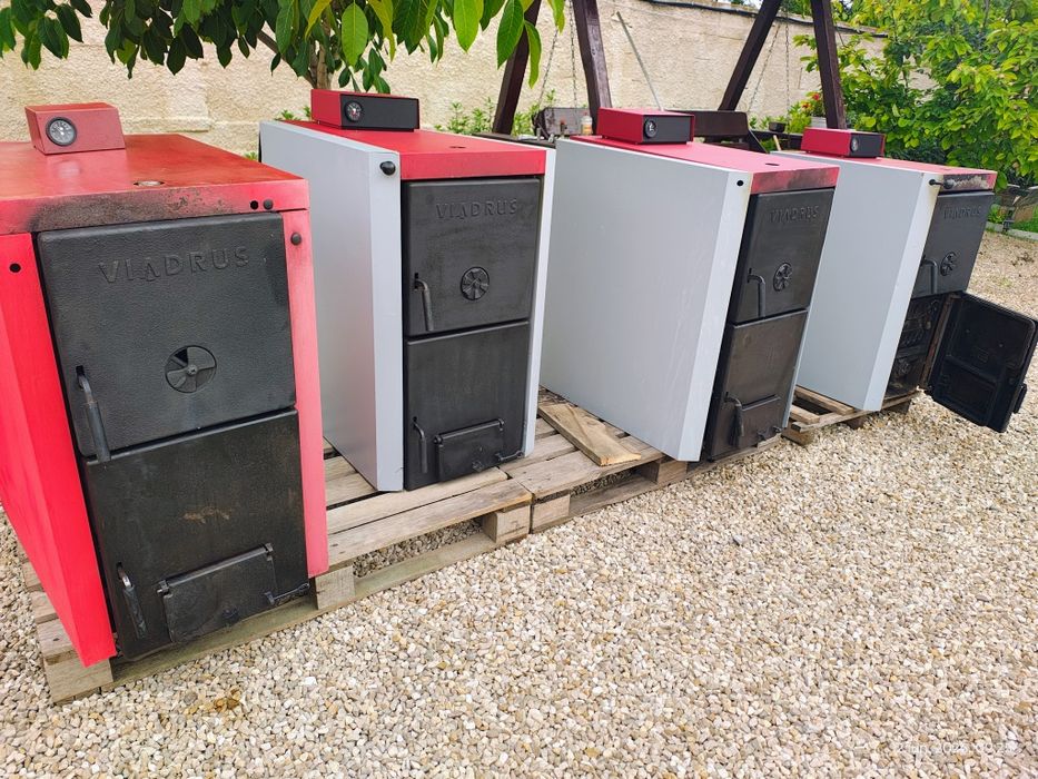 Centrale fontă 18-45 kw lemn cocs petrolier