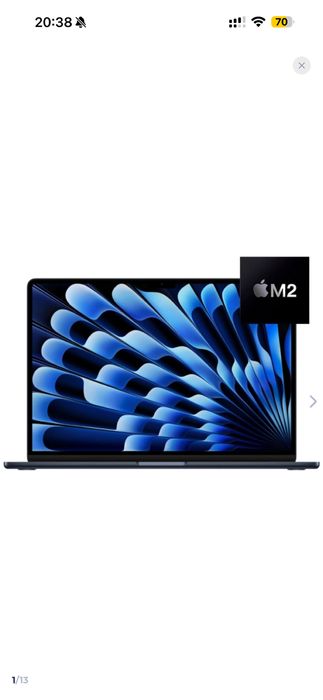 MacBook Air 15 M2 / 8GB / 256GB / Темно-синий