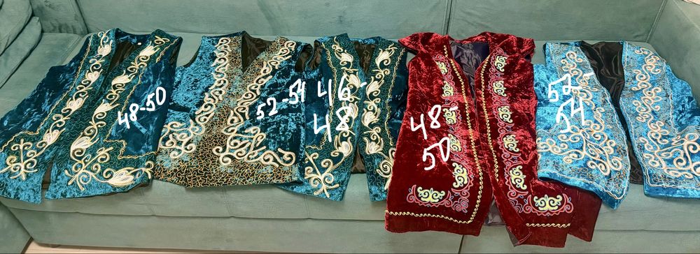 Национальные жилеты, камзолы