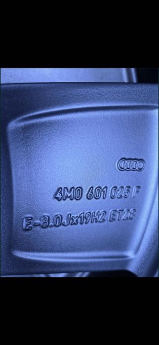 Джанти 5х112 19" Ауди audi ET28