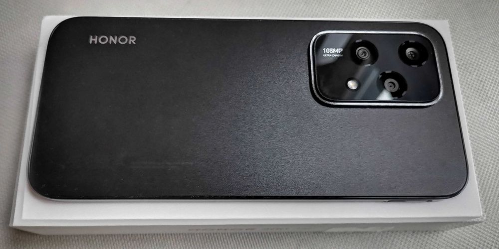 Smartphone Honor 200 lite RАМ 8Gb/ROM 256Gb Midnight Black LLY-NX1