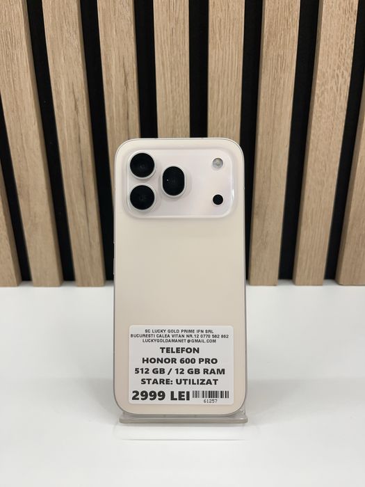 Honor 600 Pro 512Gb/12 Gb Ram GARANTIE/FACTURA #61257