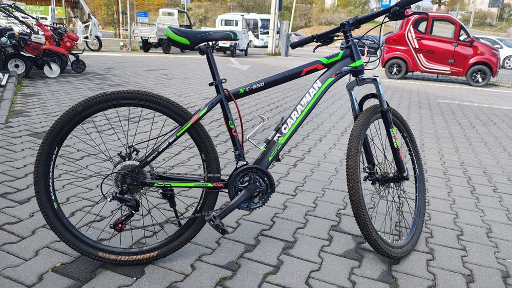 Bicicleta CARAIMAN C650, Shimano 21 viteze, frane pe discuri
