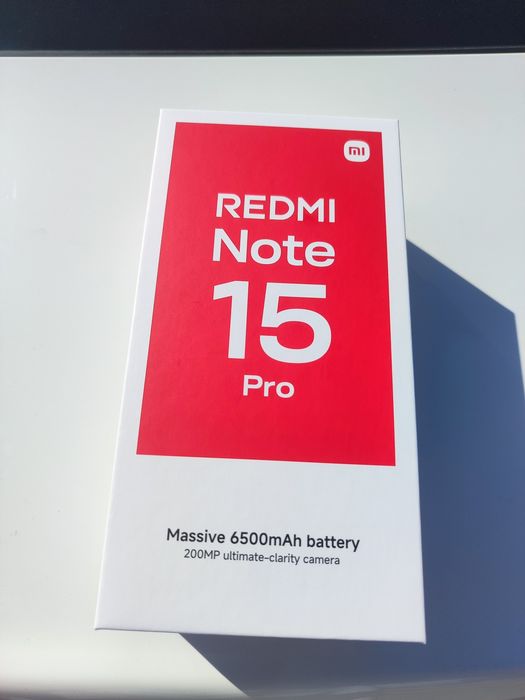 Redmi Not 15 Pro 8/256 GB Qora