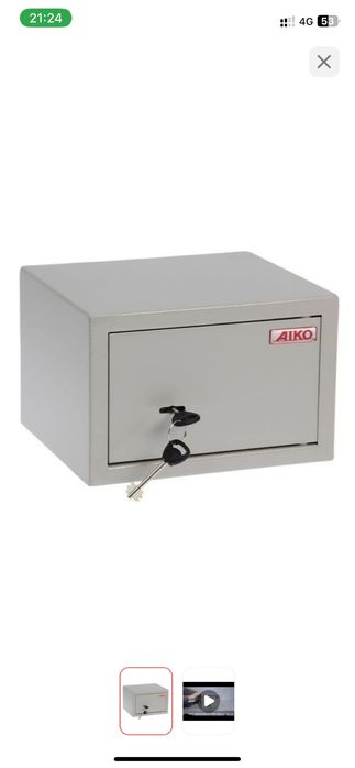 Сейф AIKO T-17 ключевой замок
