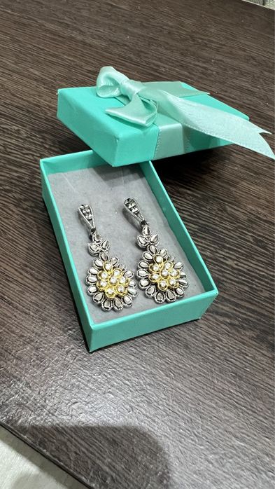 Серьги серебрянные