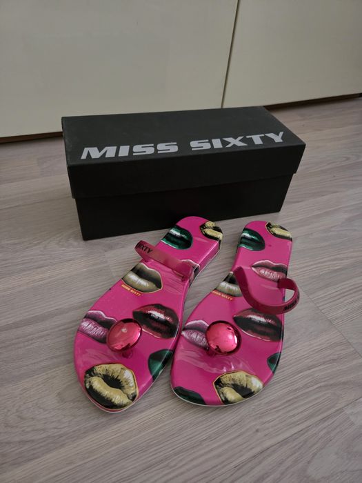 MISS SIXTY оригинални нови джапанки 37 номер
