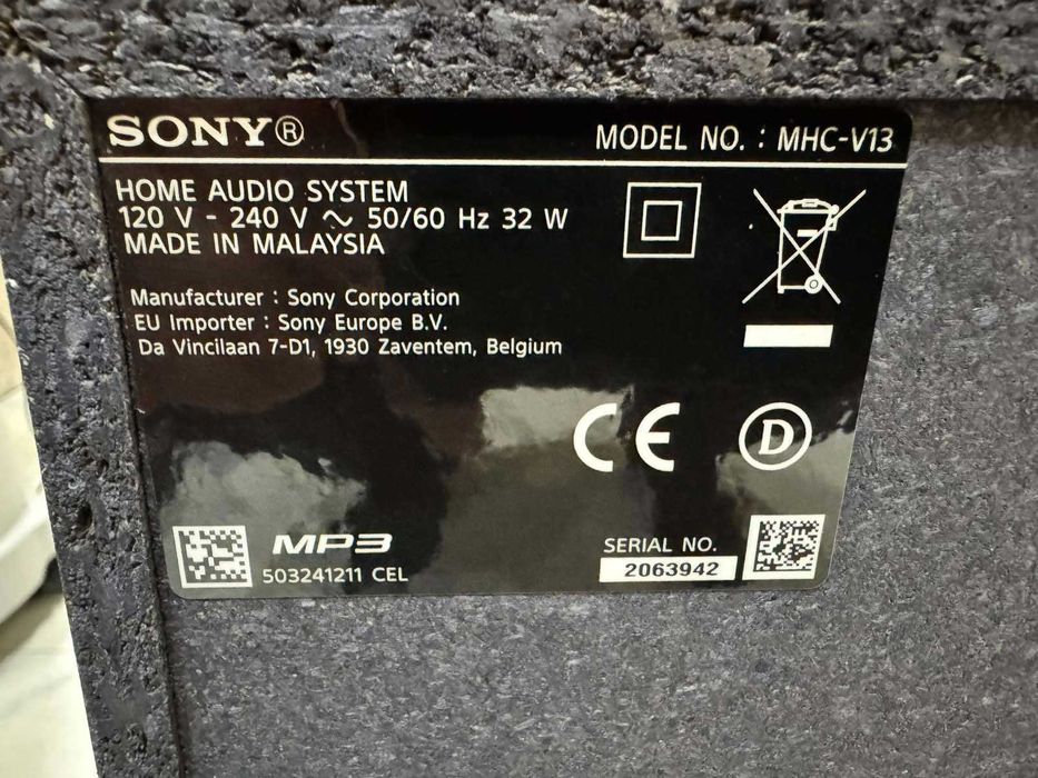Bluetooth тонколона Sony MHC-V13 - с Гаранция