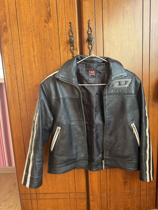 кожанная куртка diesel оригинал, винтаж