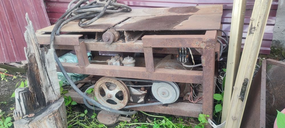 Циркулярка + фуганок + компрессор