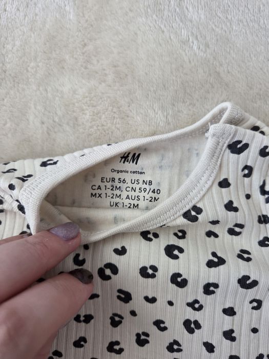 Lot seturi 0 3 luni bebe h&m bluza inimi cadou