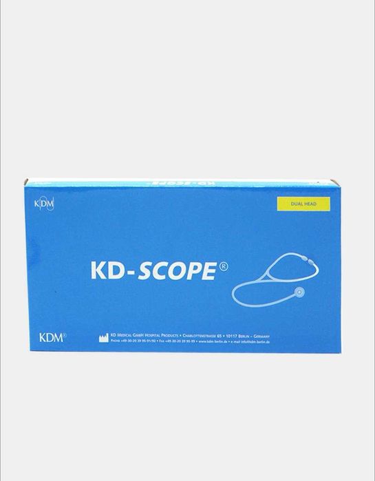 Стетоскоп KD-SCOPE, двойная головка Германия Медицинский фонендоскоп