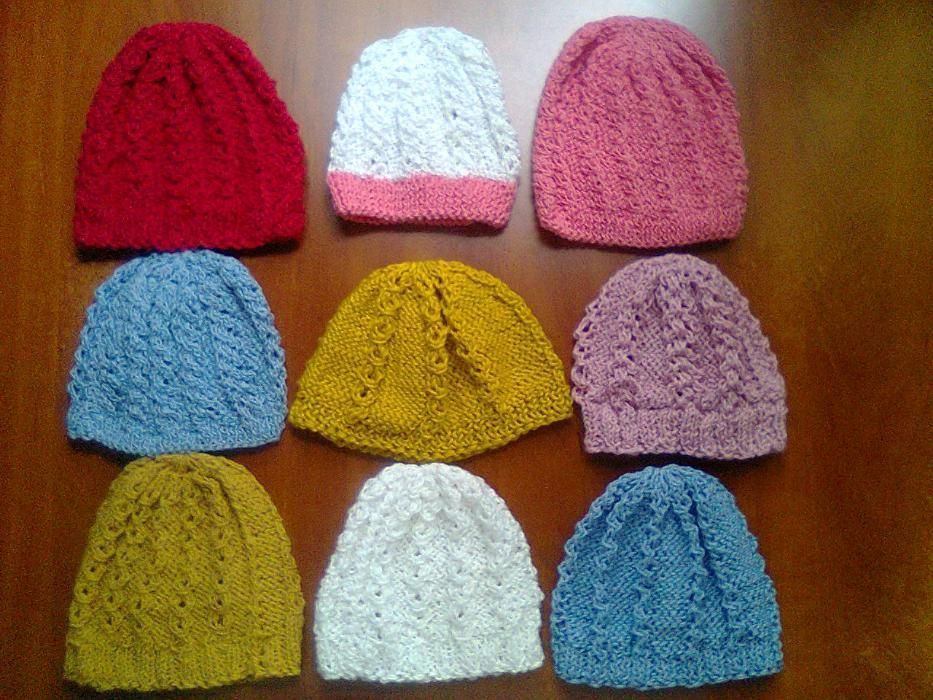 Caciulita fes copii - Protejeaza-ti copilul - tricotaj manual unic