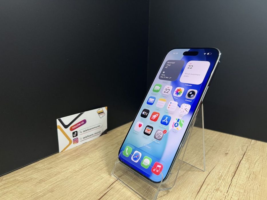 Iphone Air 256Gb Sky Blue Second-Hand Ca nou 3 ani garanție, Telefoane