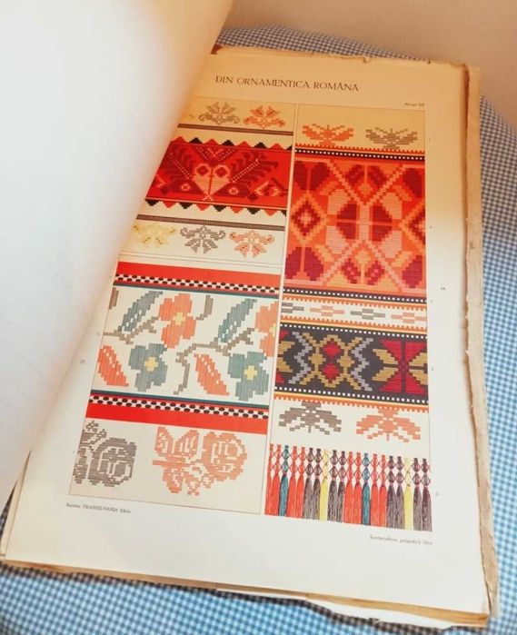 Motive Tradiționale vechi Românești,Din Ornamentica Romana,de colectie