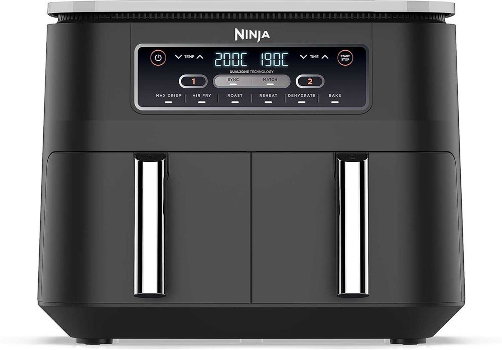 Двузонов фритюрник/Еър фрайър Ninja Foodi Dual Zone 6в1 (AF300EU) 7.6L
