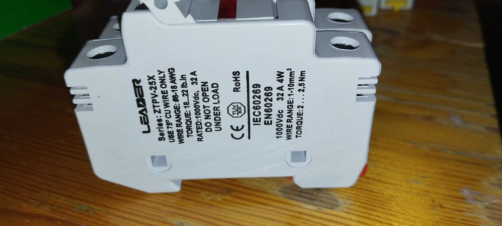 Предпазна Муфа Leader - Бушон, 10X38mm - Соларни  Системи 1000v