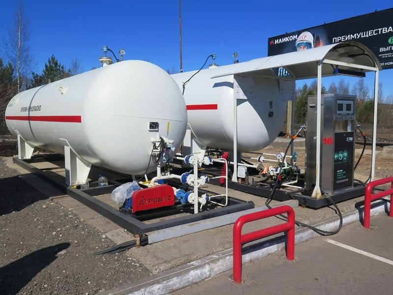 Агзс газовая заправка
