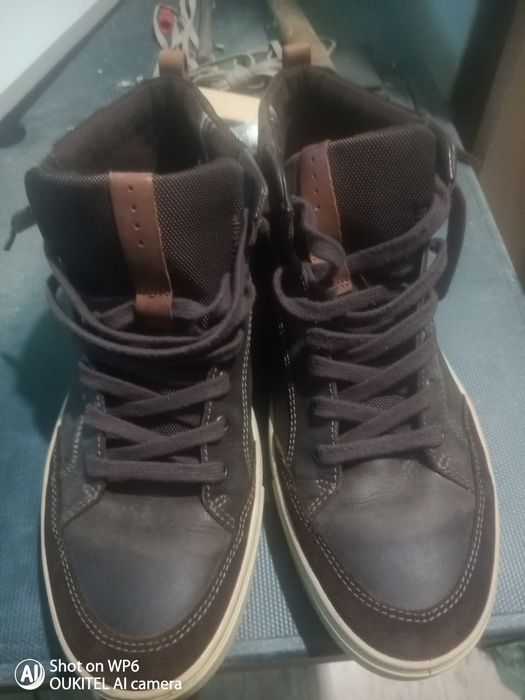 Зимни боти ECCO от естествена кожа