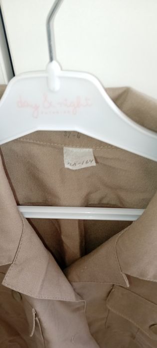 Рубашка в военном стиле