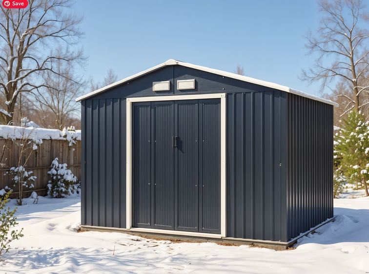 Градинска стоманена барака