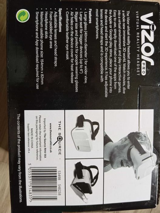 URGENT Ochelari VR.3D în stare bună!