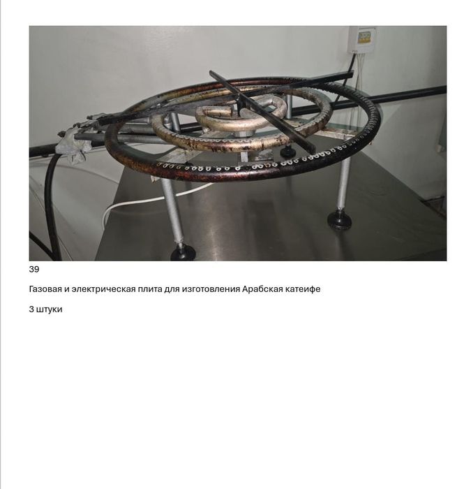 Продается ресотораные обородоваине