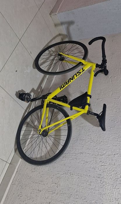 Фикс,Fixed gear, велосипед tsunami snm 100