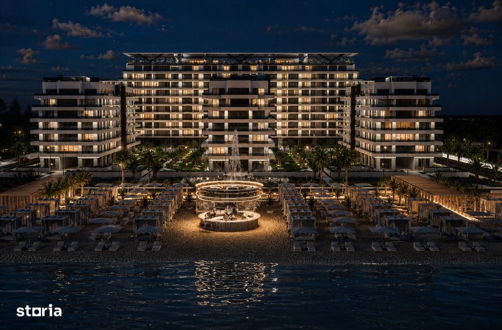 Apartament premium cu doua camere- Prima linie la mare 66,72 mp