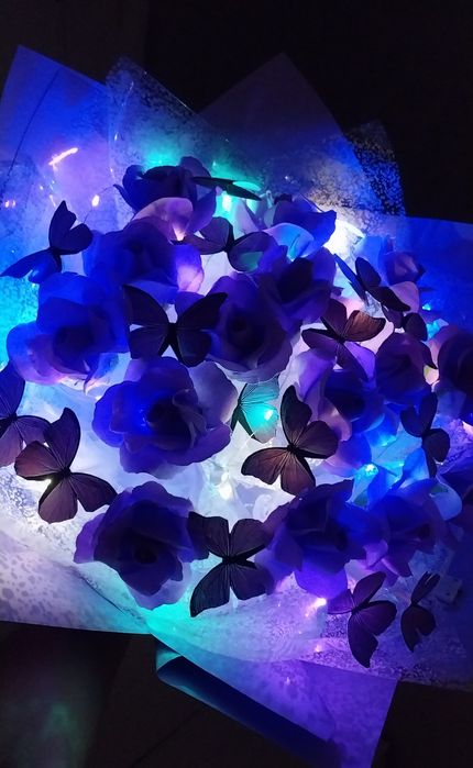 Букеты и композиции из бабочек