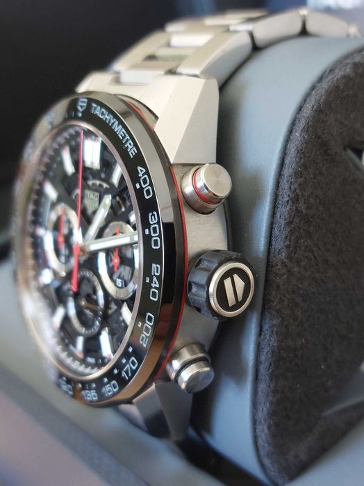 TAG Heuer Carrera 45mm Skeleton Chronograph Caliber 02