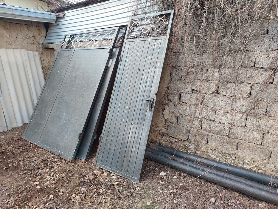 Ворота б/у состояние среднее