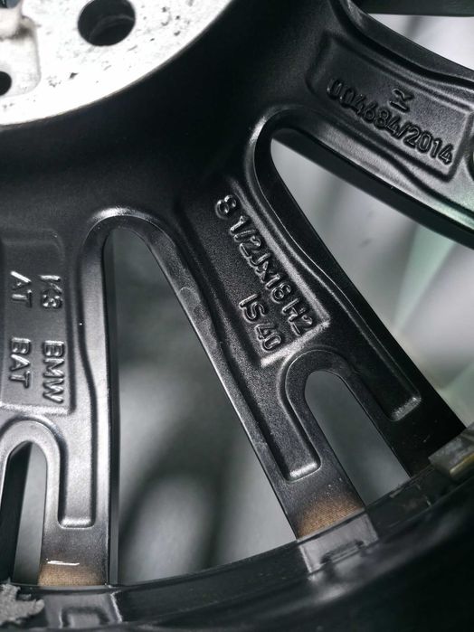 4 Roti Jante + Anvelope M+S 4Sezoane - 225/45/18 5x112 - OEM BMW Seria 3 G20 G21 / Seria 4 G22 - M-Pack + Senzori Presiune OEM BMW !