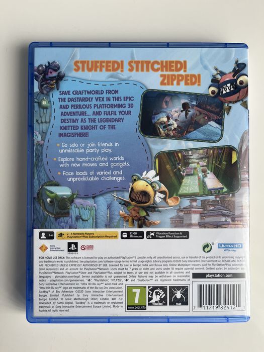 Sackboy: A big Adventure PS5