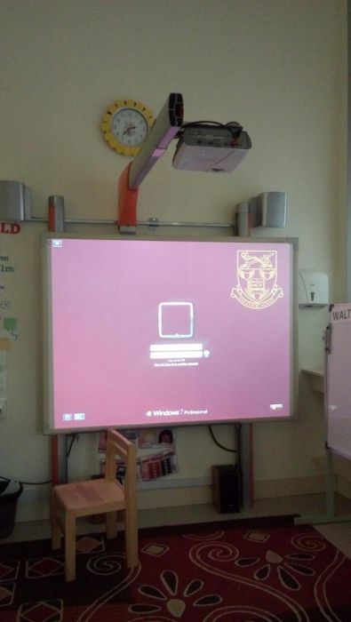 Установка проектора