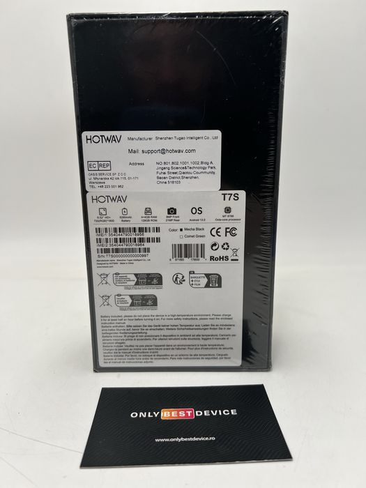 HOTWAV T7S Black 128 GB