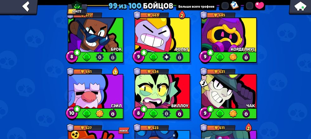 аккаунт бравл старс