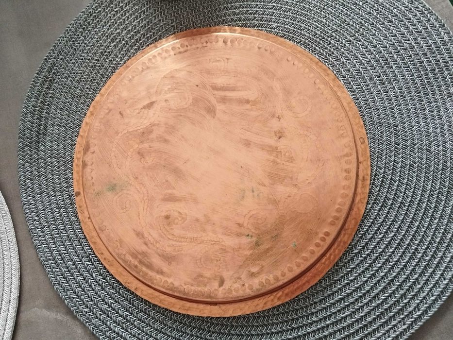 Меден бакърен сервиз за кафе