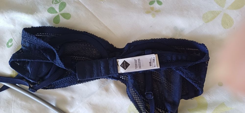 Sutien 75B bleumarin