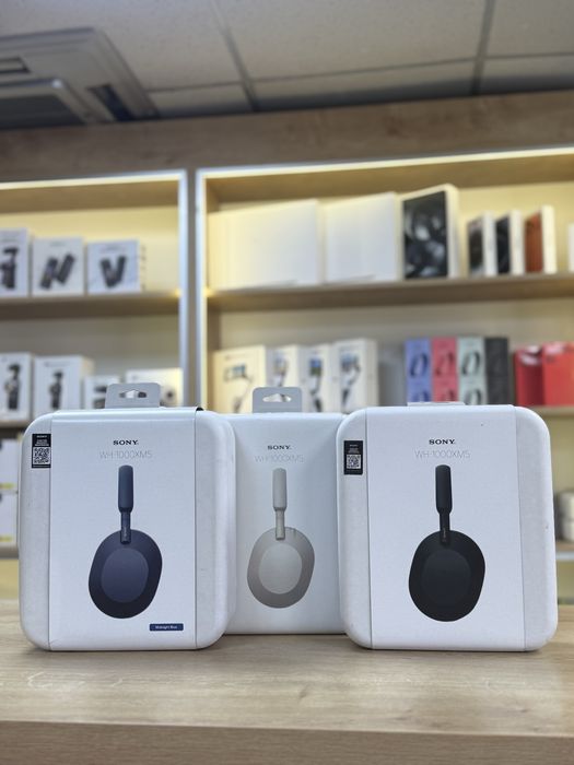 Новинка! Sony WH-1000XM5  Kaspi,Halyk Qr,Рассрочка