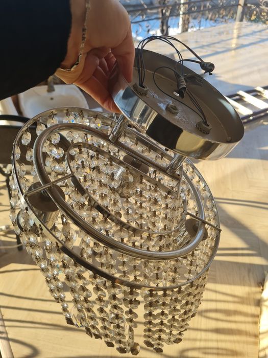 Люстры 3шт, подвесные